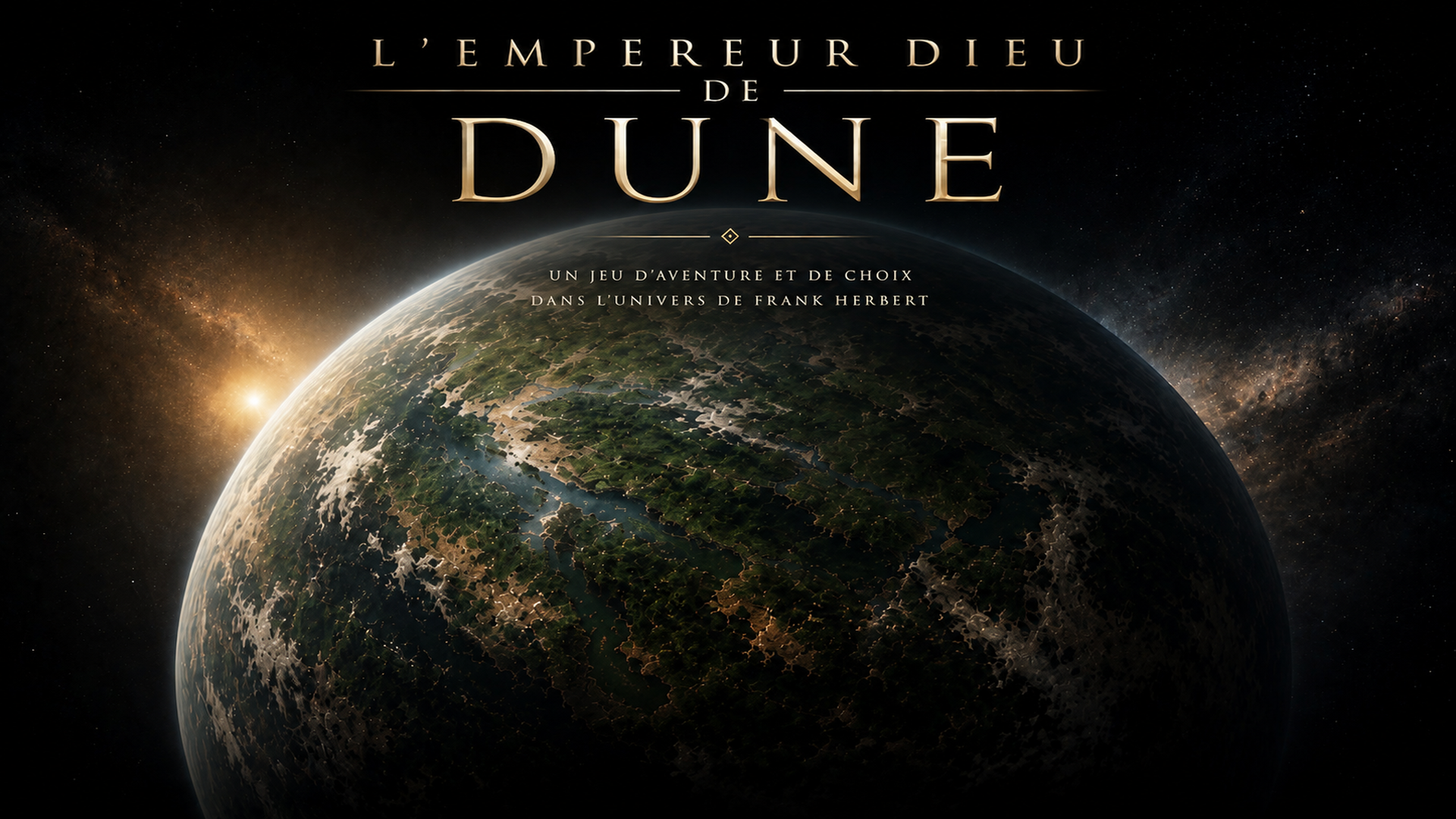 Jeu vidéo Python inspiré de Dune